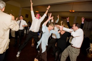John Dancing at a Wedding Reception