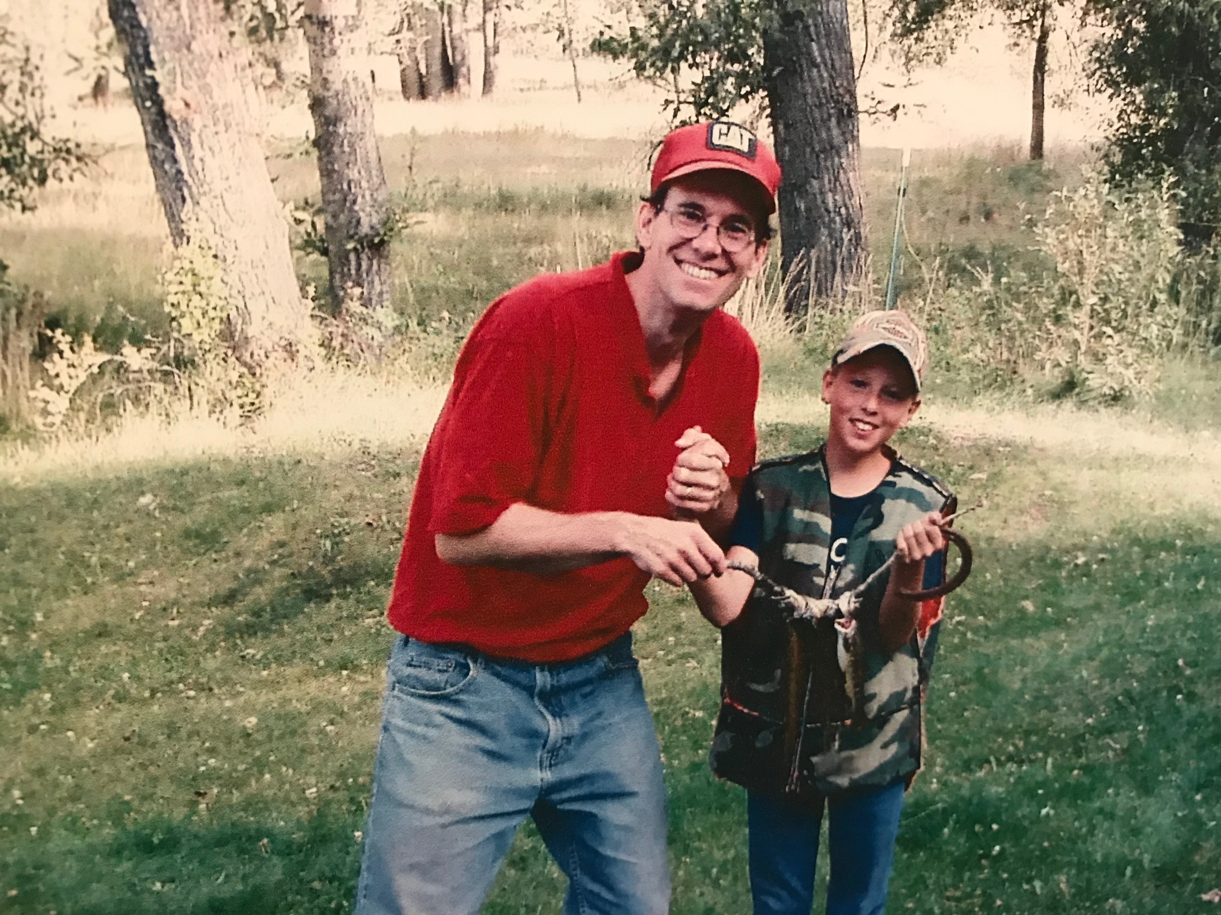 John and Paul with Fish