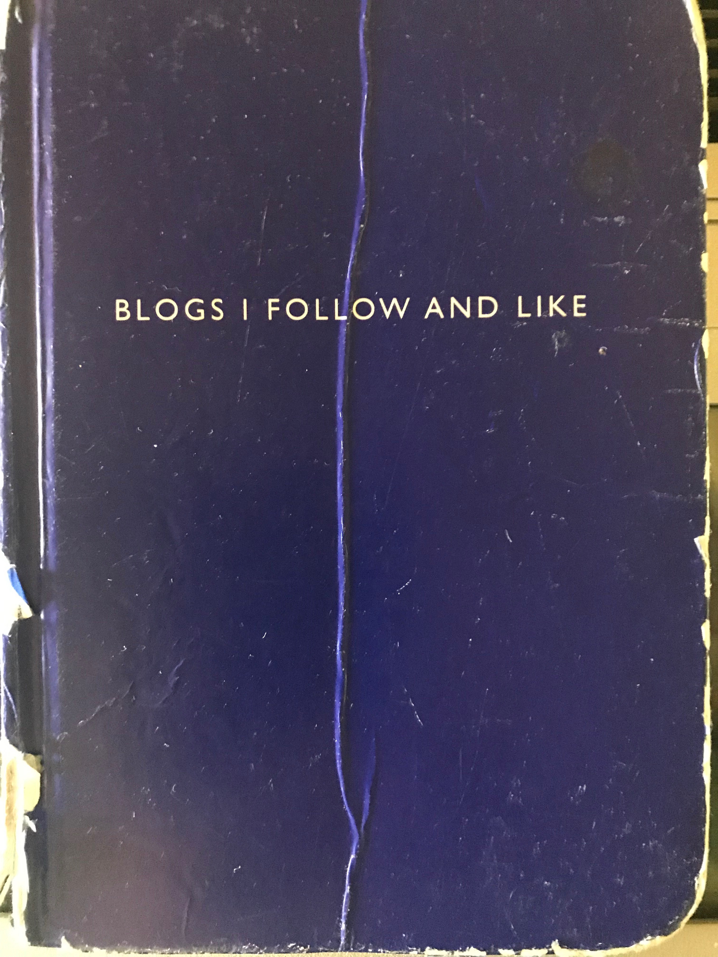Blogs I follow