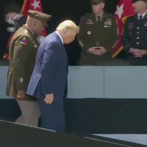 Trump on Ramp